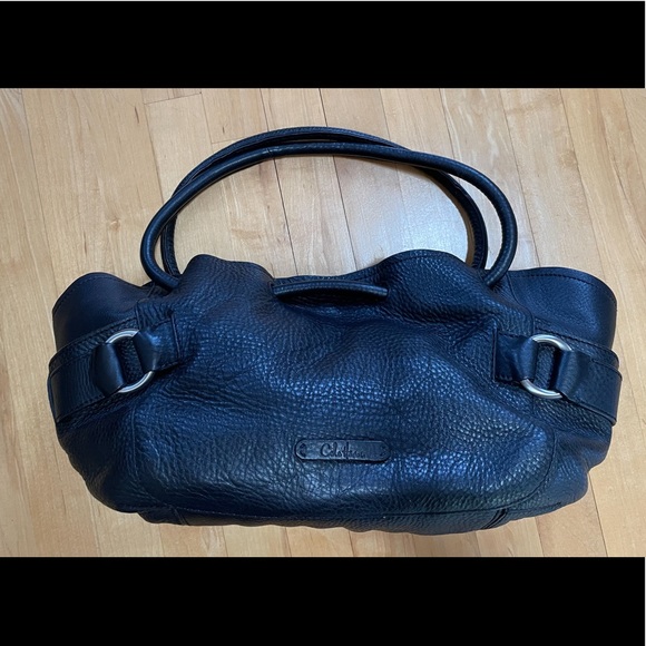 Cole Haan Shoulder Bag, Black pebbled leather - Picture 2 of 6
